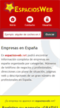 Mobile Screenshot of espaciosweb.net